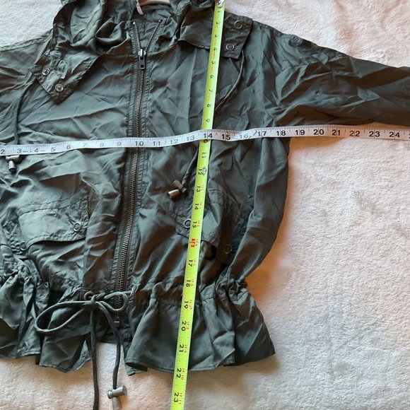 Free People Olive Utility Jacket - Picture 3 of 12